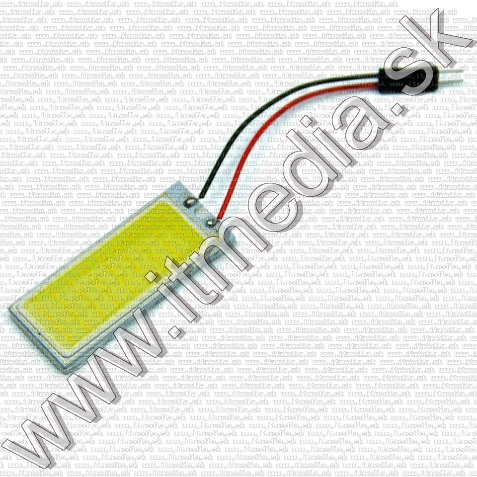Image of COB LED panel izzó 3W (5W) 36led 20x50mm (hideg fehér) (IT9990)